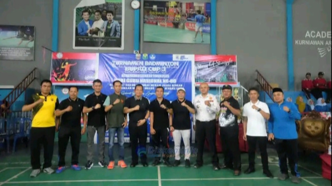 BBS Resmikan Badminton Bupati Cup 2025, Wadah Pererat Silaturahmi dan Kebersamaan