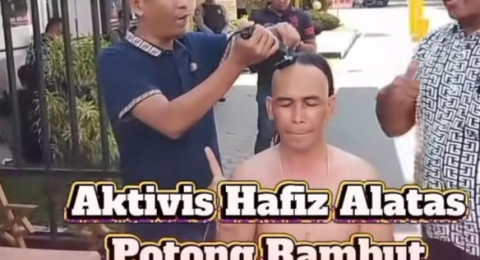 Varial Adhi Jadi Tersangka, Warga Jambi Bersyukur : Dari Cukur Rambut Hingga Sujud Syukur dan  Aksi Massa Mendukung Polda.