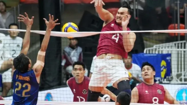 Voli Putra Indonesia Harus Puas dengan Perak Usai Tumbang Dramatis dari Thailand di Final SEA Games 2025