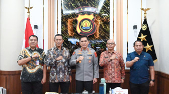 Kepala BNN Jambi Silaturahmi dengan Kapolda Jambi, Upaya Pemberantasan Peredaran Gelap Narkoba di wilayah Provinsi Jambi...Apo Iyo Tuhhhh