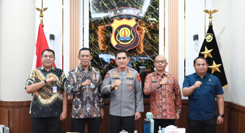 Kepala BNN Jambi Silaturahmi dengan Kapolda Jambi, Upaya Pemberantasan Peredaran Gelap Narkoba di wilayah Provinsi Jambi...Apo Iyo Tuhhhh