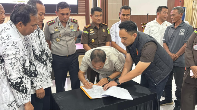 Polres Muaro Jambi Selesaikan Kasus Kekerasan Siswa Melalui Keadilan Restoratif