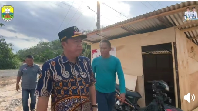 Enam Hektar Lahan untuk Koperasi Merah Putih Desa Sungai Gelam, BBS : Pembangunan Tahap Merakit Pembesian untuk Pondasi.