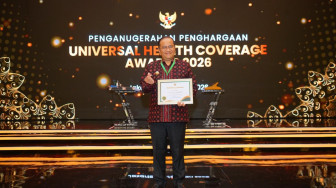 Komitmen Dukung JKN, Wali Kota Jambi Terima Penghargaan UHC Awards 2026