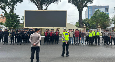 Polda Jambi Siap Turunkan Ratusan Personel PAM Imlek 2026, Biasonyo Jambi Aman Aman Bae Pak...