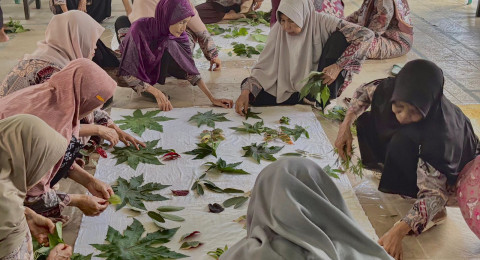 Lewat Program SENJA KARSA, PEP Jambi Dukung Lansia Desa Kota Karang Jaga Asa Tetap Berdaya