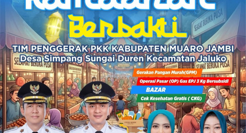 Horeee.. Gebyar Ramadhan Berbakti 2026.. Mau Pangan Murah, LPG Subsidi dan Cek Kesehatan Gratis, Catat Tanggalnya