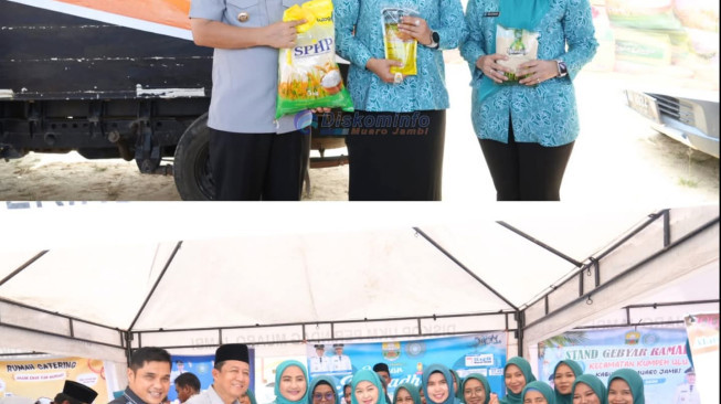 Bupati Muaro Jambi Dr. Bambang Bayu Suseno, Didampingi Ketua TP PKK Ririn Novianty, SE Membuka Pelaksanaan Gebyar Ramadan 2026