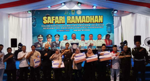 Jaga Desa “Goyang” Karawang, Jamintel Beri Pengarahan kepada BPD se-Kabupaten