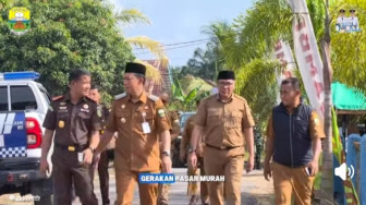 Bupati Muaro Jambi, Bambang Bayu Seno : Pasar Murah Kejari Sangat Membantu Warga Hadapi Lebaran