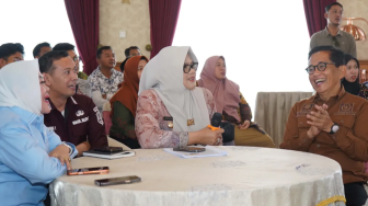 Anggota Komisi V DPRRI, H. A. Bakri Kunker di Tanjabtim, Janji Bantu Pembangunan Infrastruktur Jalan dari APBN