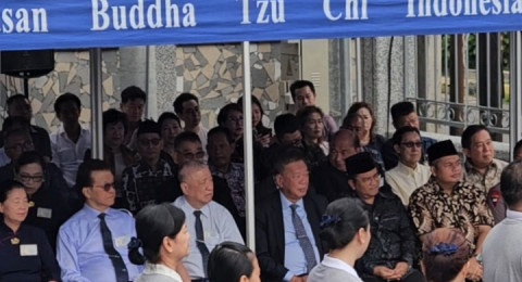 Wali Kota Jambi, Dr. dr. H. Maulana, MKM Resmikan Gedung Kantor Penghubung Yayasan Buddha Tzu Chi Indonesia, Cabang Jambi,