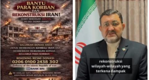 Ayooo Berdonasi untuk Rakyat Iran, Dubes Mohammad Boroujerdi Sampaikan Apresiasi Mendalam