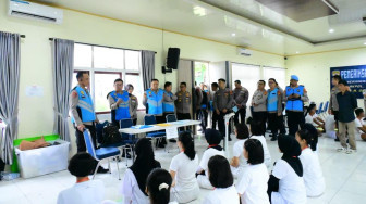 Kapolda Jambi :  Pemeriksaan Kesehatan Salah Satu Tahapan Krusial Dalam Proses Seleksi Penerimaan Taruna Akpol. TMS Langsung Gugur.