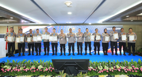 Memang Hebat Bid Humas Polda Jambi itu, Raih Dua Penghargaan di Rakernis Humas Polri 2026
