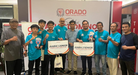 Memang Hebat Pak Hendri itu, Walau Orado Tanjab Timur Baru Terbetuk Langsung Sabet Juara Umum Kejurprov Orado Jambi 2026.