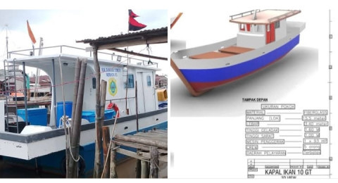 Kepala Dinas Perikanan Kabupaten Tanjabtim Hendri :  Kapal yang Dipesan 10 GT Sesuai dengan Dokumen Perencanaan.