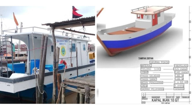 Kepala Dinas Perikanan Kabupaten Tanjabtim Hendri :  Kapal yang Dipesan 10 GT Sesuai dengan Dokumen Perencanaan.