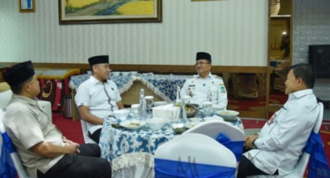Wali Kota Jambi, Maulana, Terima Kunjungan Kerja Bupati Tanah Laut, Kalimantan Selatan, Rahmat Trianto,
