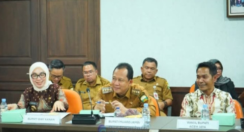 Dukung Pembangunan Berkelanjutan, Bupati Muaro Jambi Tandatangani Verifikasi IPPR di Kementerian ATR/BPN