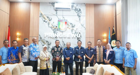 JMSI dan Bupati Pringsewu Bahas Program Kerakyatan dan HPN 2027 di Lampungo