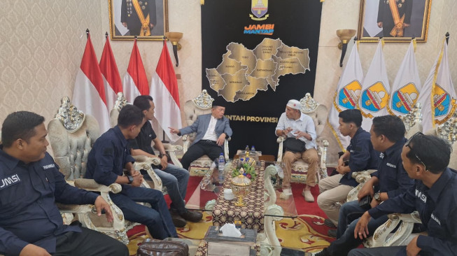 Gubernur Al Haris Sambut Hangat Pengurus JMSI Periode 2025 - 2030, Pemprov dan JMSI  Siap Bersinergi Membangun Jambi