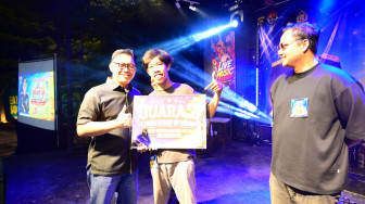 Lomba Stand Up Comedy...Meriahkan Hari Bhayangkara ke-80 di Polda Jambi