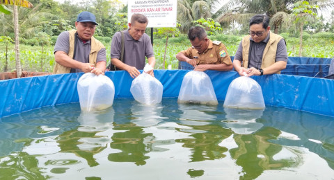 Lewat Budidaya Ikan Bioflok, SKK Migas dan Pertamina EP Jambi Dorong Kemandirian Ekonomi Desa