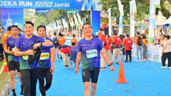 Presisi Merdeka Run 2026 di Jambi Sukses Digelar, Ribuan Peserta Ramaikan Event Nasional