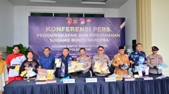 Keren Polda Jambi Ungkap 154 Kasus Narkoba dalam Operasi Antik Siginjai 2026, 236 Tersangka Diamankan... Tapi yang Tidak Tersentuh Masih Ado Pak..?