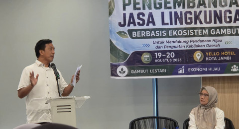 Bukan Sekadar Menjaga Gambut, Pemerintah Provinsi Jambi Mendorong untuk Mampu Mengubah Fungsi Ekosistem Menjadi Nilai, Manfaat, dan Investasi Berkelanjutan