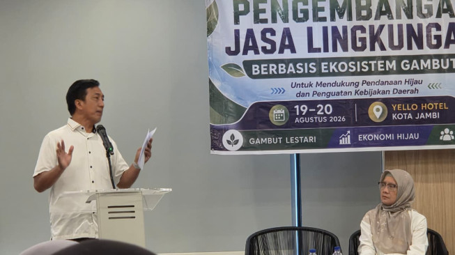 Bukan Sekadar Menjaga Gambut, Pemerintah Provinsi Jambi Mendorong untuk Mampu Mengubah Fungsi Ekosistem Menjadi Nilai, Manfaat, dan Investasi Berkelanjutan