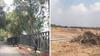 Ingat Penjara Broooo, Proyek Konservasi  Ratusan Miliar Untuk Bangun Pagar Pembatas Way Kambas, Ribuan Pohon Ditebangi Lagi...!!!!