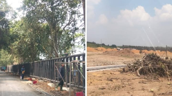 Ingat Penjara Broooo, Proyek Konservasi  Ratusan Miliar Untuk Bangun Pagar Pembatas Way Kambas, Ribuan Pohon Ditebangi Lagi...!!!!