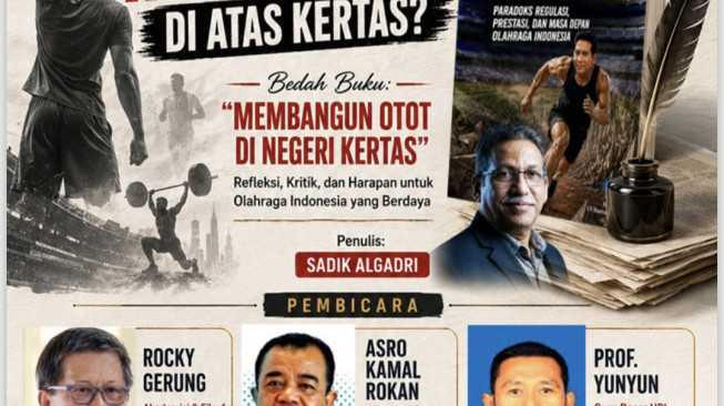 Bedah Buku 'Membangun Otot di Negeri Kertas': Membongkar Persoalan dan Masa Depan Olahraga Indonesia