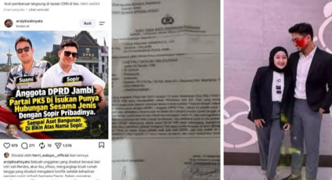 Gara gara Serakah dan Nafkah, Winda Diduga Menyebarkan  Fitnah LGBT Kepada Mantan Suaminya Rendra, Berujung Dilaporkan ke Polisi..