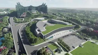 Animasi Komplek Perkantoran di Ibu Kota Negara ( poto Google)