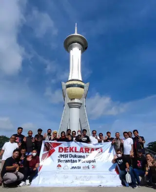 1000 Tandatangan JMSI Dukung KPK Sikat Korupsi