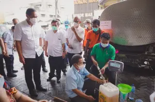 Sidak Lagi Pasar dan Distributor, Mendag Pastikan Pasokan dan Segmentasi Harga Terjamin