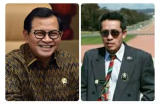 Mensekap, Pramono Anum dan Mursyid Sonsang, Ketua Ikal Provinsi Jambi ( poto dok pribadi)