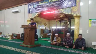 Wawako Jambi Buka Pesantren Ramadhan Masjid Al Munawarah