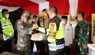 Kapolda Keliling Malam Takbiran, Idul Fitri Dijamin Aman