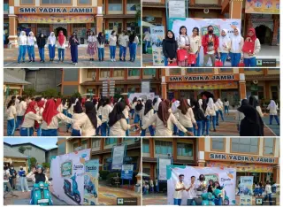 "Heboh", Yamaha Fazzio Road To School