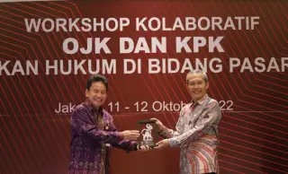 Cegah Korupsi Sektor Jasa Keuangan, OJK Gandeng KPK