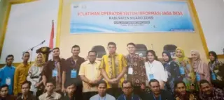 Foto kegiatan Sosialisasi Jaga Desa yang digelar Kejari.