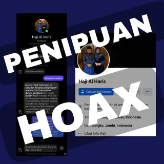 Inilah akun palsu Gubernur Jambi. (Foto: screenshot)