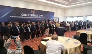 Pengurus PWI Pusat Periode 2023-2028 dikukuhkan.