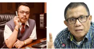 Kiri : Yusuf Rizal, Ketua Perkumpulan Wartawan Media Online Indonesia (PWMOI), Kanan : Hendry CH Bangun, Ketua Umum PWI Pusat || Dok google/pm