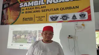 Sekretaris Umum DPW Juru Sembelih Halal (Juleha) Provinsi Jambi, Dr Muhammad Fadli (foto:asrori).