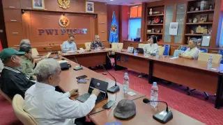 Rapat Dewan Kehormatan PWI Pusat di Jakarta beberapa waktu lalu,.|| Dokdk